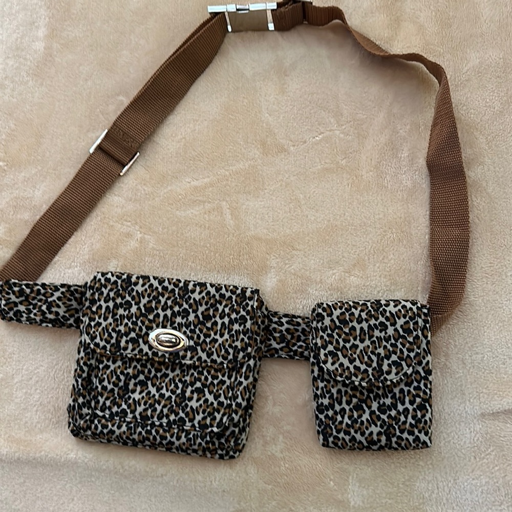 Leopard print Fanny pack